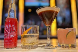 4 cocktails on babbo bar