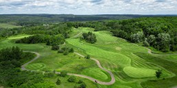 golf course aerial