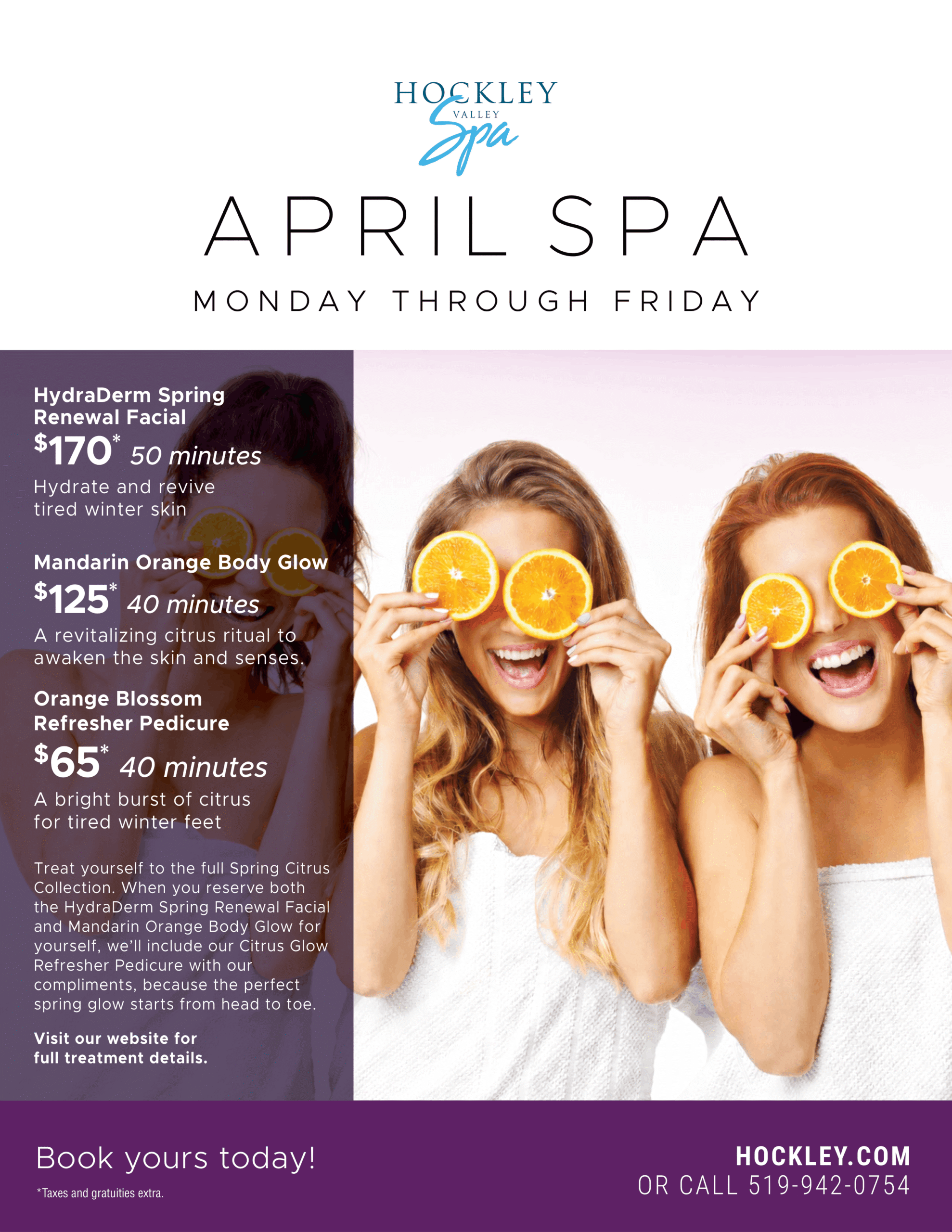 April Spa Promotions - Hockley